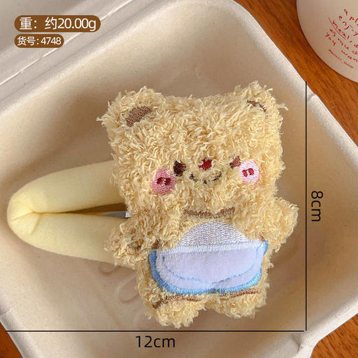 心可爱秋冬韩版夹子刘海夹发夹甜美发饰发卡碎发卡通头饰少女掰掰 商品图3