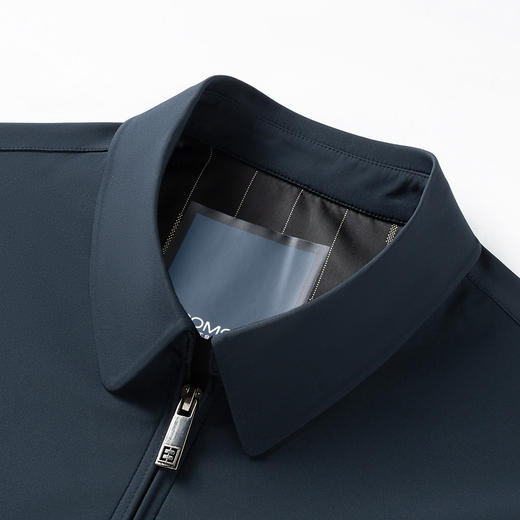 【垂感丝滑】罗蒙经典老干部夹克男士商务外套男士夹克爸爸装舒适男外套 商品图4