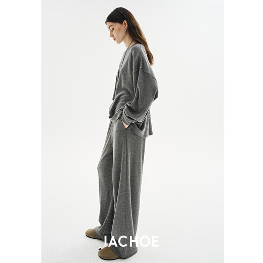 棉仓3621518003-IACHOE华夫格休闲裤 商品图2
