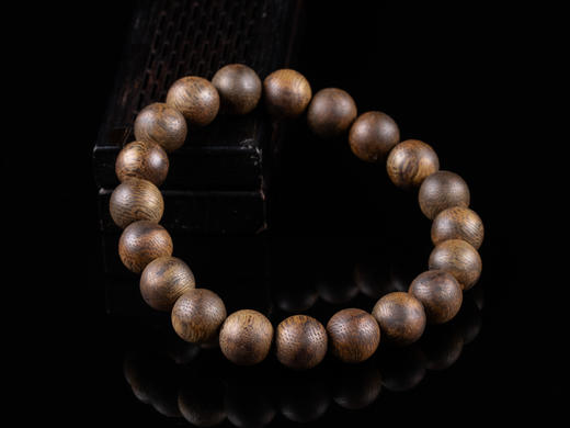 XY0018天然沉香佛珠单圈手串10.3mm 商品图2