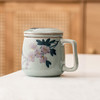 分离手绘个人陶瓷极素泡茶马克杯办公室杯子专用茶杯茶水冰片水杯 商品缩略图3