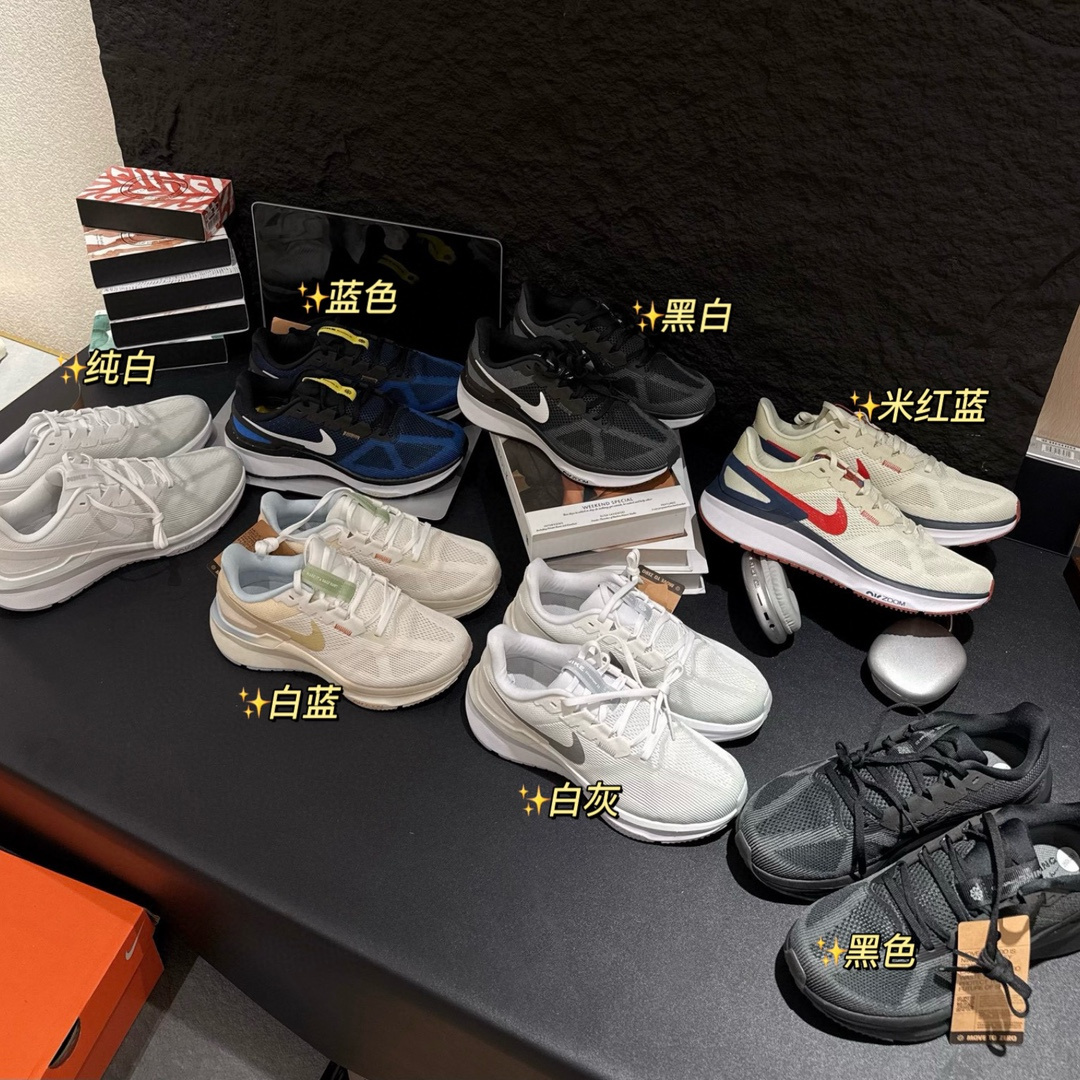 Nk Zoom Structure 25 舒适耐磨透气低帮休闲跑步鞋，下单10天左右发货！！
