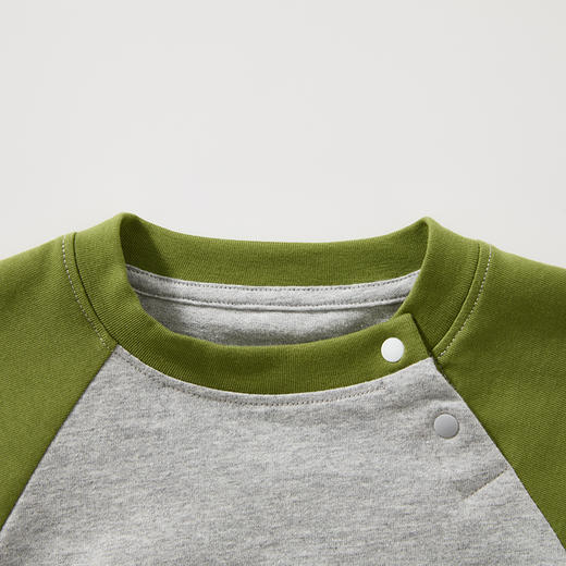 Cucutas男幼童长袖卫衣CY25SPW541橄榄绿/黑色（90#-130#） 商品图13