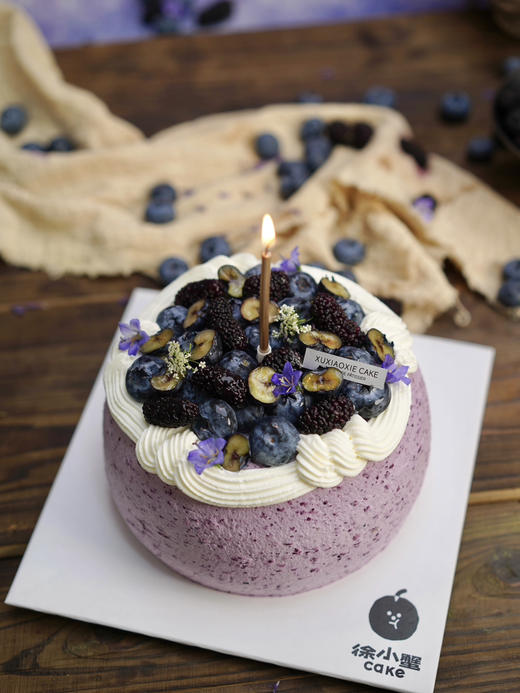 【桑葚紫米薰衣草】桑葚果肉+现熬桑葚果酱+糯叽叽的紫米+特调薰衣草桑葚奶油，一口下去巨满足！ 商品图2