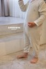 ANNIEWIN棉绿香格里【有机彩棉】灰白条连体衣（66、73、80尺码可选） 商品缩略图4