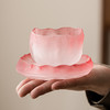 茶杯品茗小单杯杯茶盏家用琉璃冰川粉色杯女士水晶杯功夫茶具主人 商品缩略图2