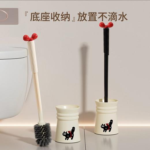 套装子洁厕无马桶刷家用不掉神器卫生间厕所塑料毛洗死角长柄清洁 商品图3
