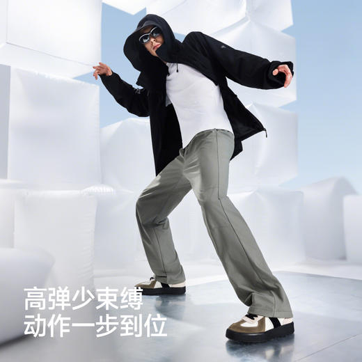 素湃云感休闲裤男女户外凉逸云壳裤C3522 商品图3