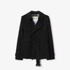 BURBERRY 巴宝莉 女士混纺棉质 Heritage 束腰风衣 黑色 8101488 A1189 商品缩略图0