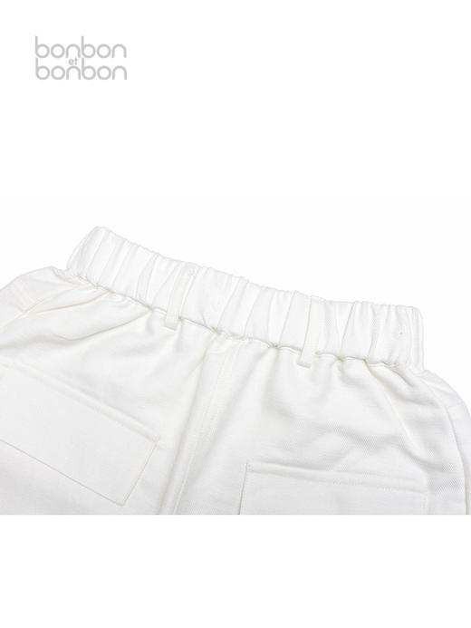 设计感绣花细节裙裤 商品图4