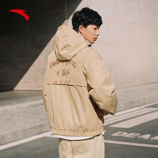 安踏（ANTA）樊振东同款  夹克外套男运动上衣防风百搭风衣单茄克男152518613 商品图5