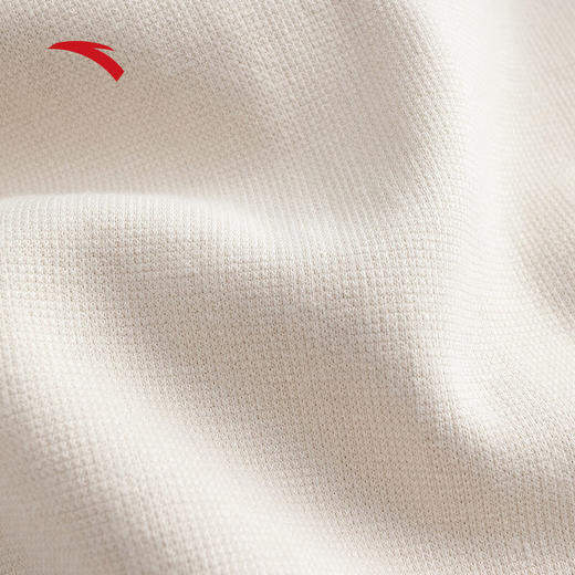 安踏奥特莱斯针织外套女春季翻领休闲长袖宽松运动上衣162517712 商品图5