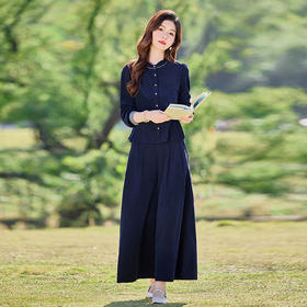 复古轻奢套装新款减龄遮肉HR-SYY2678