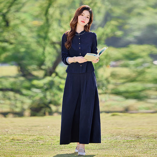 复古轻奢套装新款减龄遮肉HR-SYY2678 商品图0