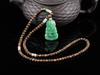 XY0090原创DIY沉香翡翠珠链+果绿翡翠观音挂件 商品缩略图1
