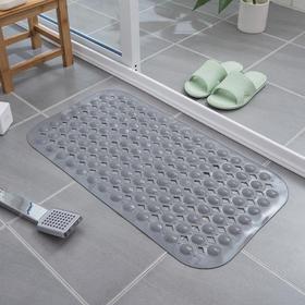 吸盘按摩浴室长方形卫浴淋浴垫子多功能家用地垫防滑垫垫洗澡脚垫