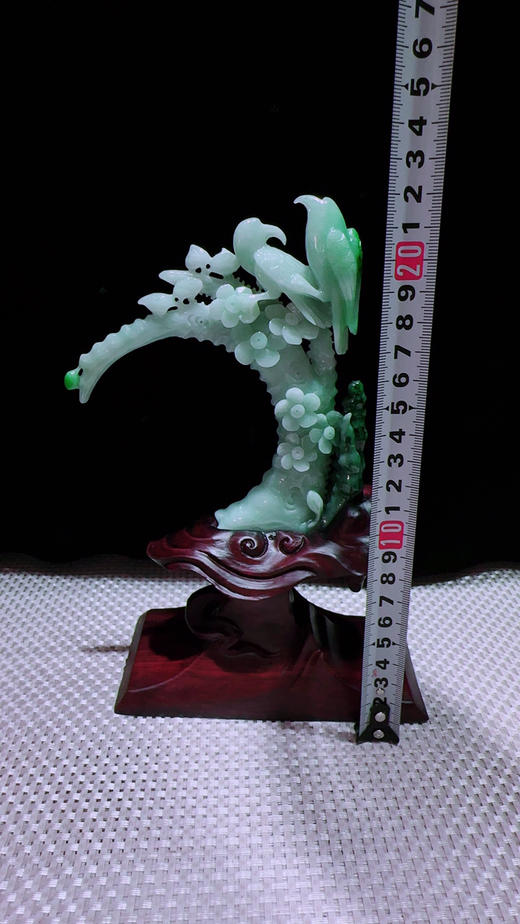 620883翡翠摆件【喜上眉梢 喜事连连】 商品图1