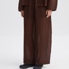 2楼素然进口细褶涤纶布松直筒裤吊牌价1950 商品缩略图4