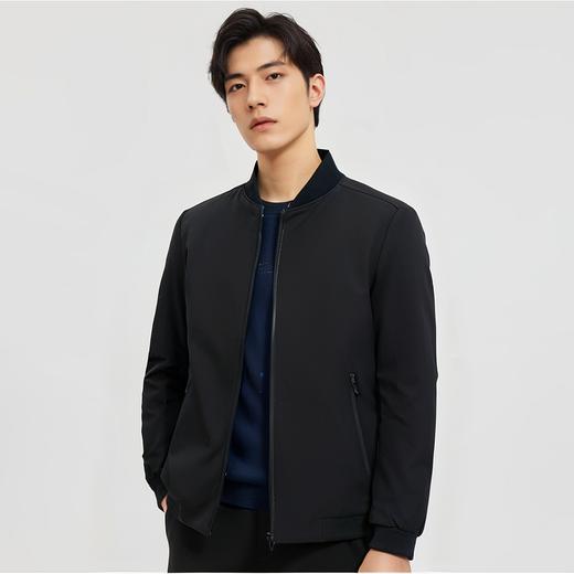 罗蒙棒球服夹克外套男春秋休闲夹克男舒适男式夹克男外套 商品图3