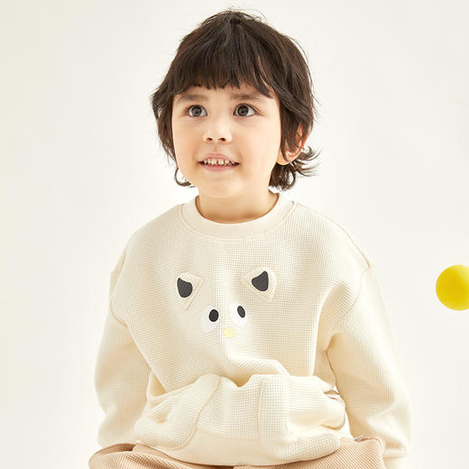 Cucutas男幼童长袖卫衣CY25SPW543浅花灰（90#-130#） 商品图5