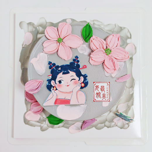 石矶娘娘奶油蛋糕（哪吒系列） | 糕匠 商品图0
