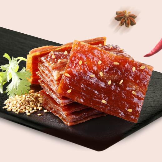 良品铺子芝麻味猪肉脯自然片 100g 商品图3
