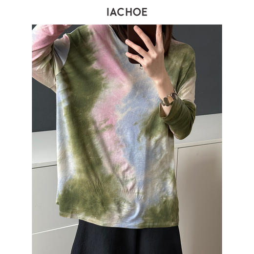 棉仓3621501015-IACHOE【欧若风】春天T恤 商品图2