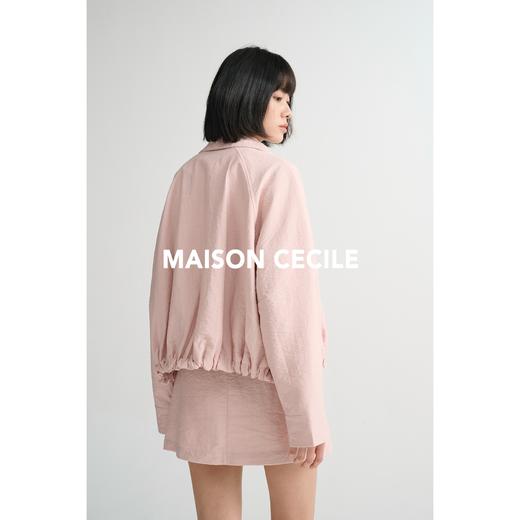 MAISON CECILE 三色/亚麻宽松立体感轻盈舒适夹克外套 商品图2