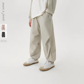 马克珍妮男女童高弹运动轻氧工装裤2025年春装新款550502