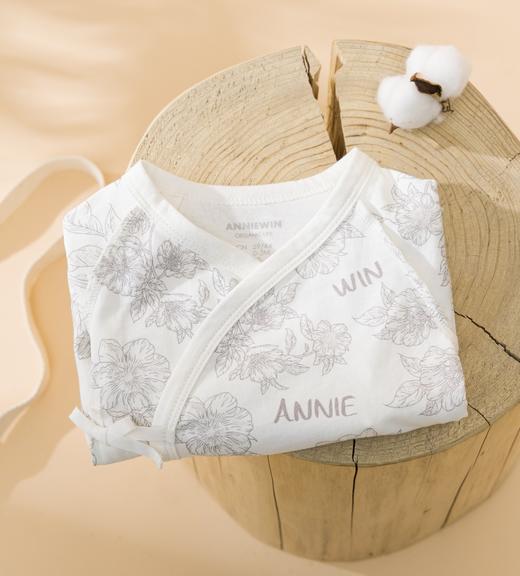 ANNIEWIN棉绿香格里【有机彩棉】繁花包屁衣（59、66尺码可选） 商品图1