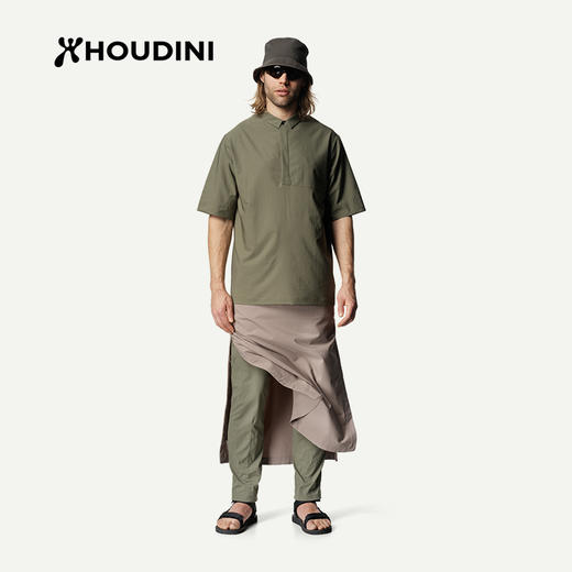 HOUDINI胡丁尼 Cosmo Shirt 都市 男款户外速干短袖T恤238724 商品图4