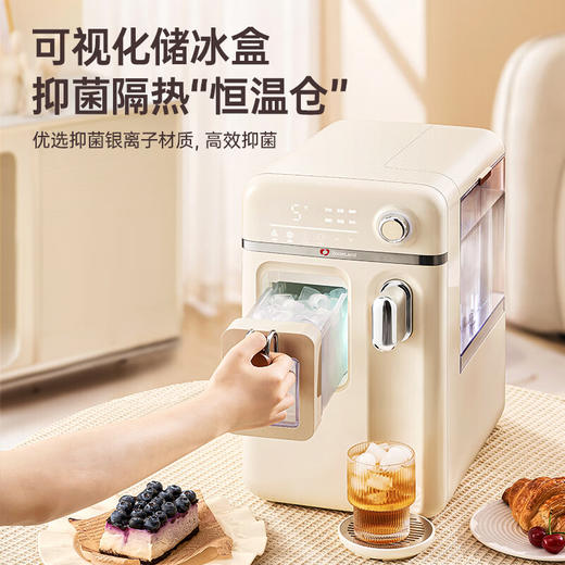 卓朗饮水机家用 即热式饮水机制冷块制热制冰机家用全自动 台式冷热两用小型迷你桌面办公室饮水器 商品图5