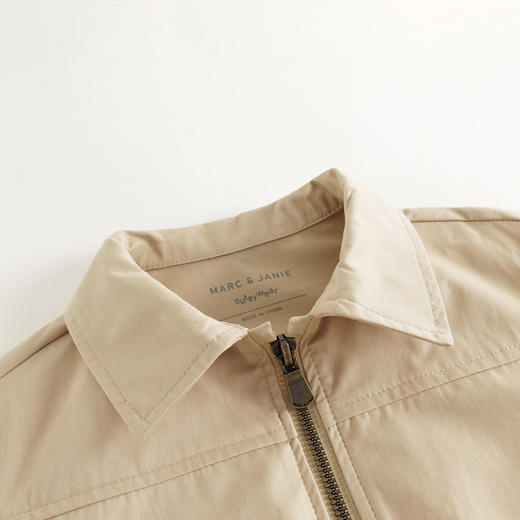 马克珍妮女童美式复古纯棉夹克外套2025年春装新款250128 商品图4