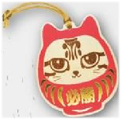 木质明信片-必胜猫