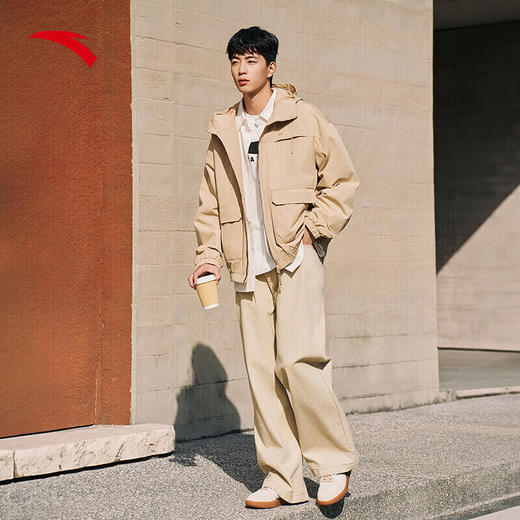 安踏（ANTA）樊振东同款  夹克外套男运动上衣防风百搭风衣单茄克男152518613 商品图2