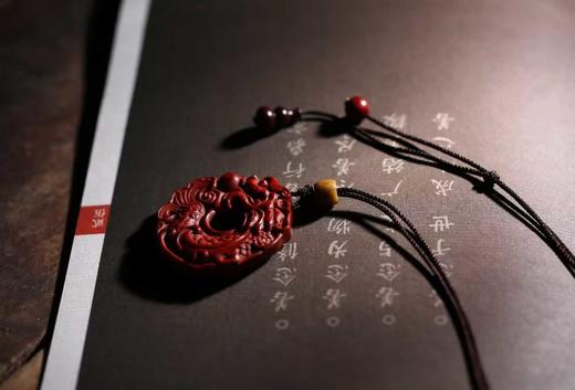鱼化龙°小叶紫檀吊坠 商品图4