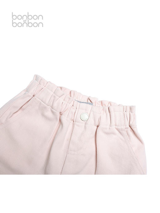 杏粉木耳边短裤 商品图2