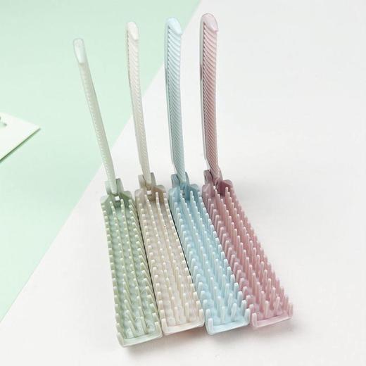 无味小梳子梳子儿童梳卷发防脱发口袋旅游便携式塑料防静电可折叠 商品图3