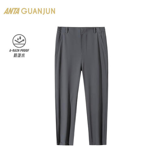 安踏冠军全天候系列丨梭织加绒运动裤男士通勤防泼水长裤子152510508 商品图0