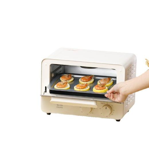 烘焙机烤箱镜面烤箱CHUWU家用12L小型多功能电烤箱蒸烤一体双层 商品图4