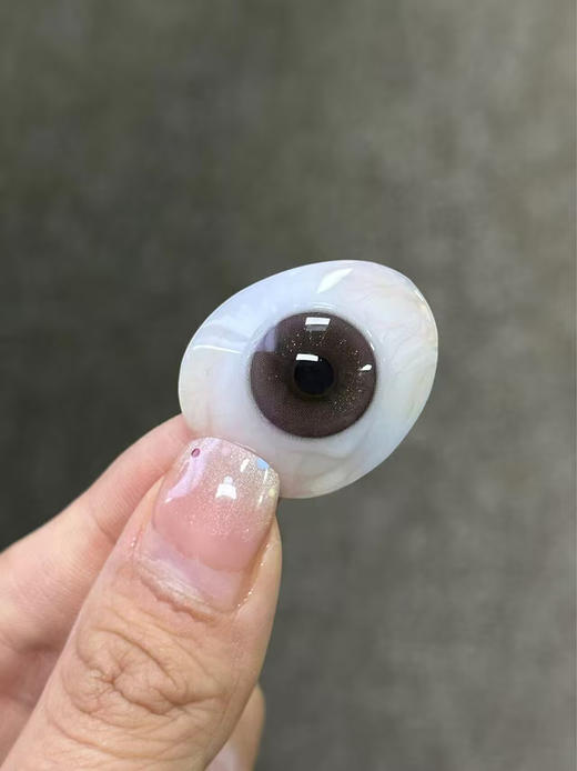 mimipark 闲月松桂 半年抛 两片 14.2mm 参考着色 13.4mm 基弧 8.6 含水 38% 新锐国货 商品图4