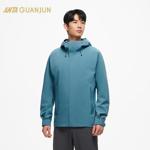 安踏冠军户外系列  【山锋】男士冲锋衣防风专业徒步越野152510626 商品图0