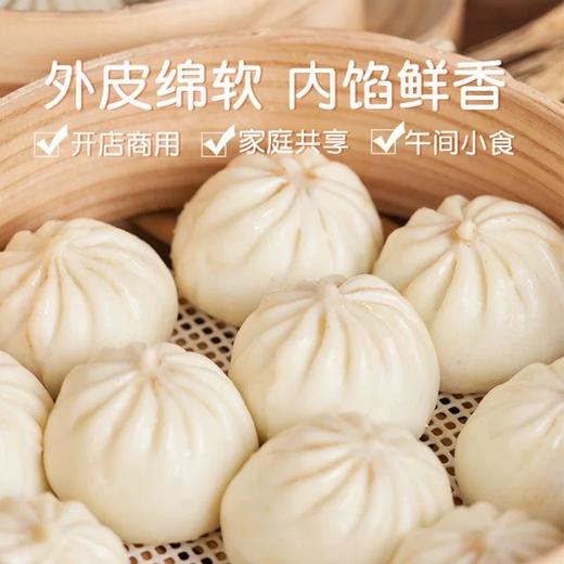 【传统杭州风味❗️老面鲜肉小笼包】老面发酵，传统手工制作，早餐代餐，加热即食早餐半成品肉包L 商品图1