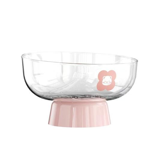 果盘糖果盘水果小mini高脚盘果盘沥水零食盘轻奢风客厅高颜值家用 商品图4