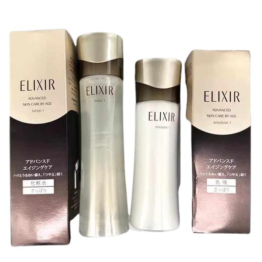ELIXIR/怡丽丝尔抗老紧致黑金乳液1号清爽型130ml/化妆水1号清爽型170ml 商品图0