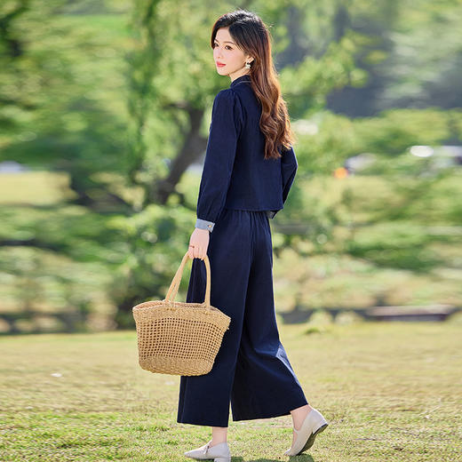 复古轻奢套装新款减龄遮肉HR-SYY2678 商品图3