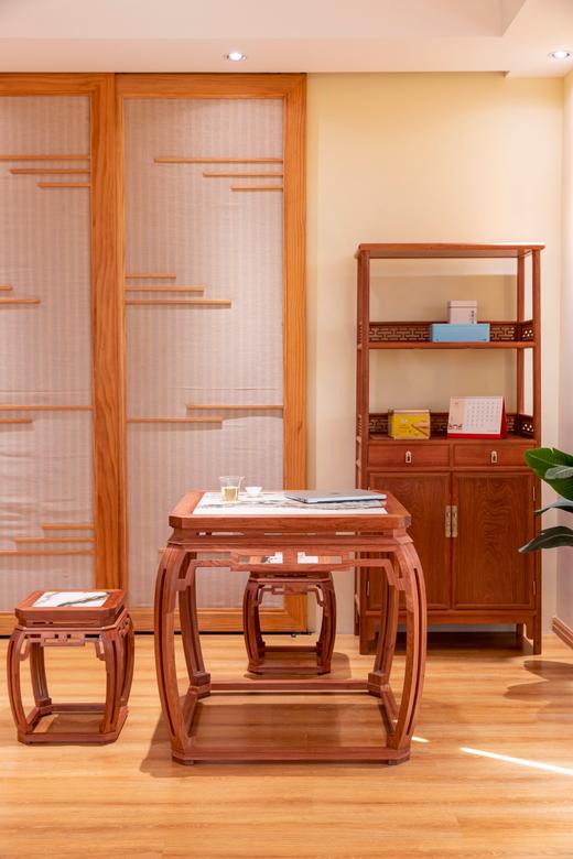 红桥红  家具严选  缅甸花梨(大果紫檀）  【空间搭配】 商品图2