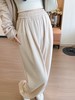 【YW】无忧购韩系慵懒感小个子高腰显瘦宽松直筒人字纹糯米裤H-1538(截单后7天发货) 商品缩略图3