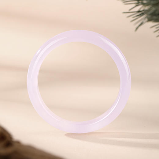 【稀有】周六福巴西紫罗兰玉髓手镯ZLFJ102055★ 商品图4