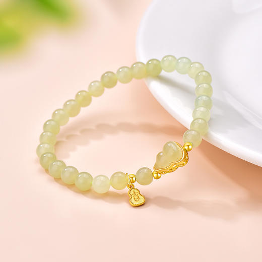 金六福吉祥荔枝冻手链SLJS21166★ 商品图4